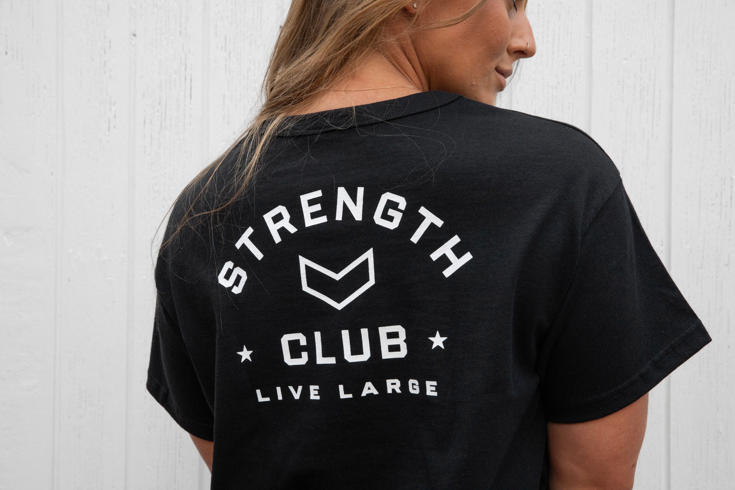 Purple LVLG Crop Tee – Live Large Fitness